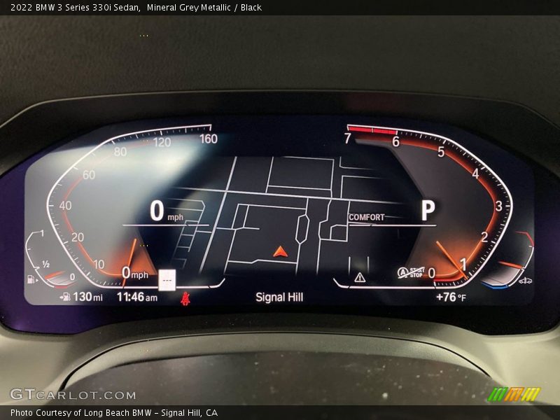 Mineral Grey Metallic / Black 2022 BMW 3 Series 330i Sedan