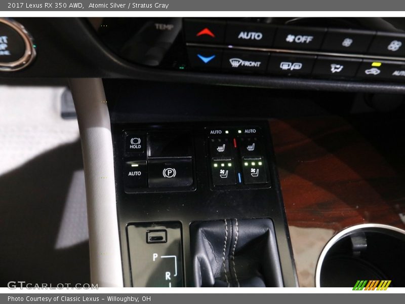 Atomic Silver / Stratus Gray 2017 Lexus RX 350 AWD