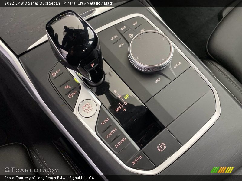 Mineral Grey Metallic / Black 2022 BMW 3 Series 330i Sedan