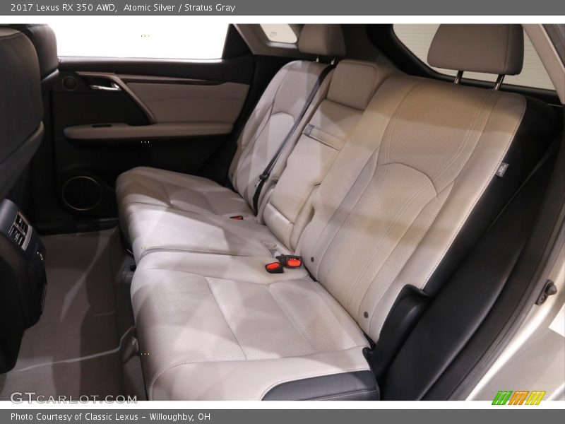 Atomic Silver / Stratus Gray 2017 Lexus RX 350 AWD