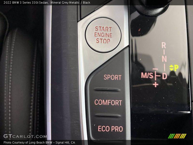 Mineral Grey Metallic / Black 2022 BMW 3 Series 330i Sedan