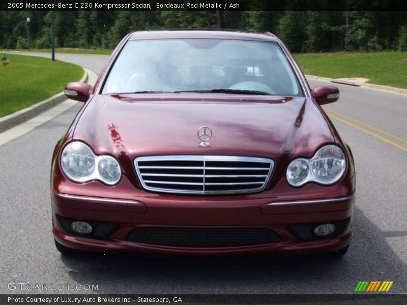 Bordeaux Red Metallic / Ash 2005 Mercedes-Benz C 230 Kompressor Sedan