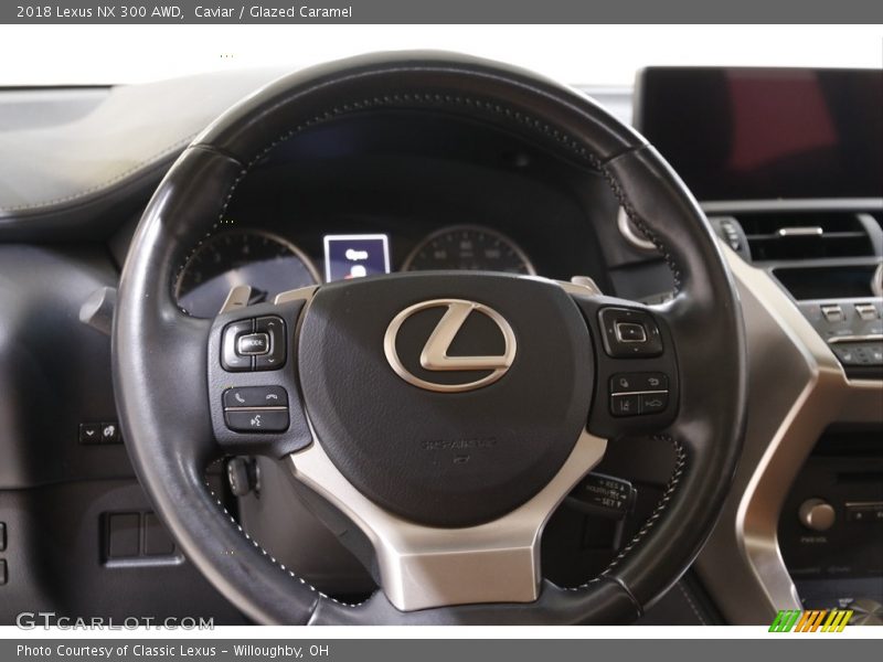 Caviar / Glazed Caramel 2018 Lexus NX 300 AWD