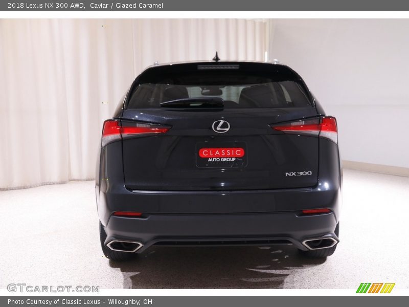 Caviar / Glazed Caramel 2018 Lexus NX 300 AWD