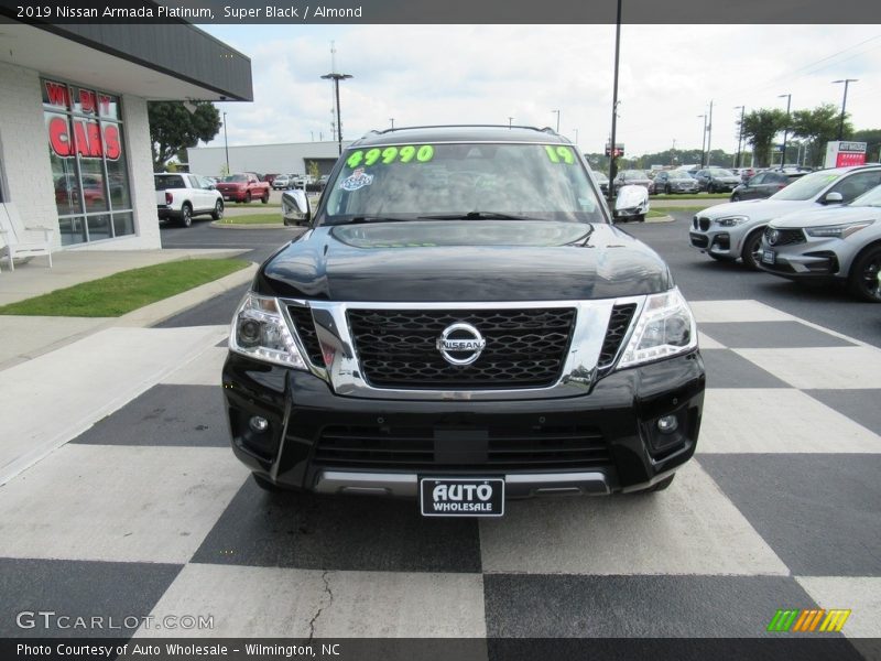 Super Black / Almond 2019 Nissan Armada Platinum