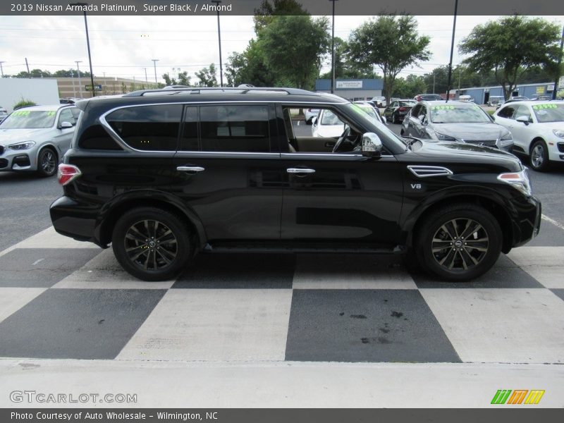 Super Black / Almond 2019 Nissan Armada Platinum