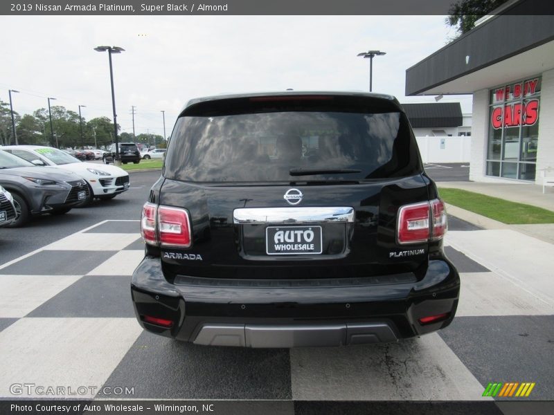 Super Black / Almond 2019 Nissan Armada Platinum