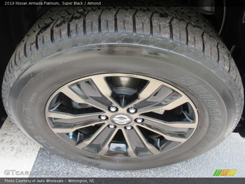 Super Black / Almond 2019 Nissan Armada Platinum