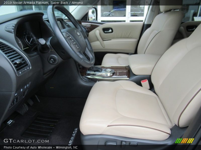 Super Black / Almond 2019 Nissan Armada Platinum