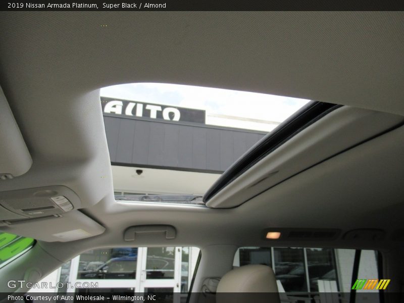 Super Black / Almond 2019 Nissan Armada Platinum
