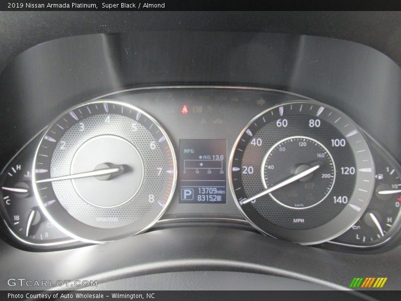 Super Black / Almond 2019 Nissan Armada Platinum