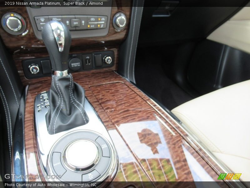 Super Black / Almond 2019 Nissan Armada Platinum