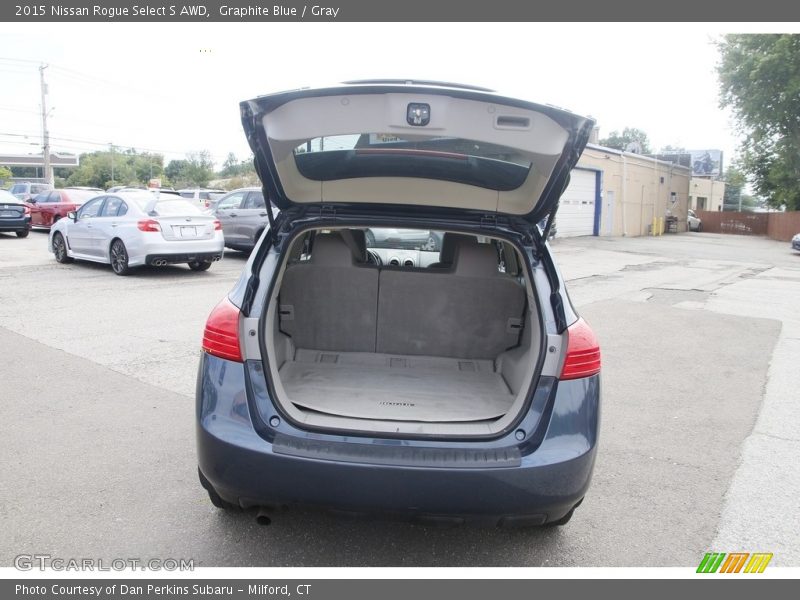 Graphite Blue / Gray 2015 Nissan Rogue Select S AWD