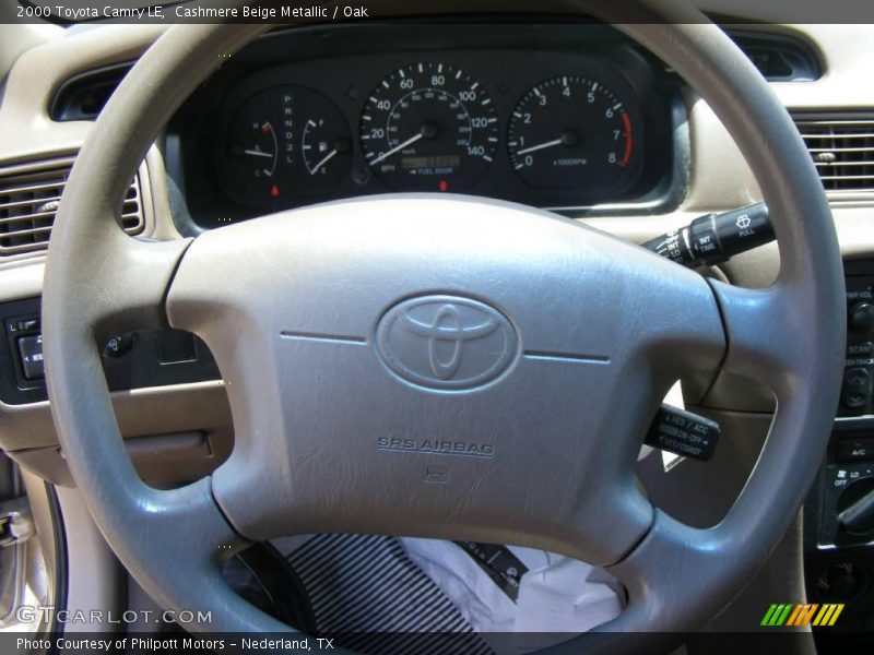 Cashmere Beige Metallic / Oak 2000 Toyota Camry LE