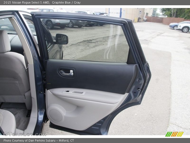 Graphite Blue / Gray 2015 Nissan Rogue Select S AWD