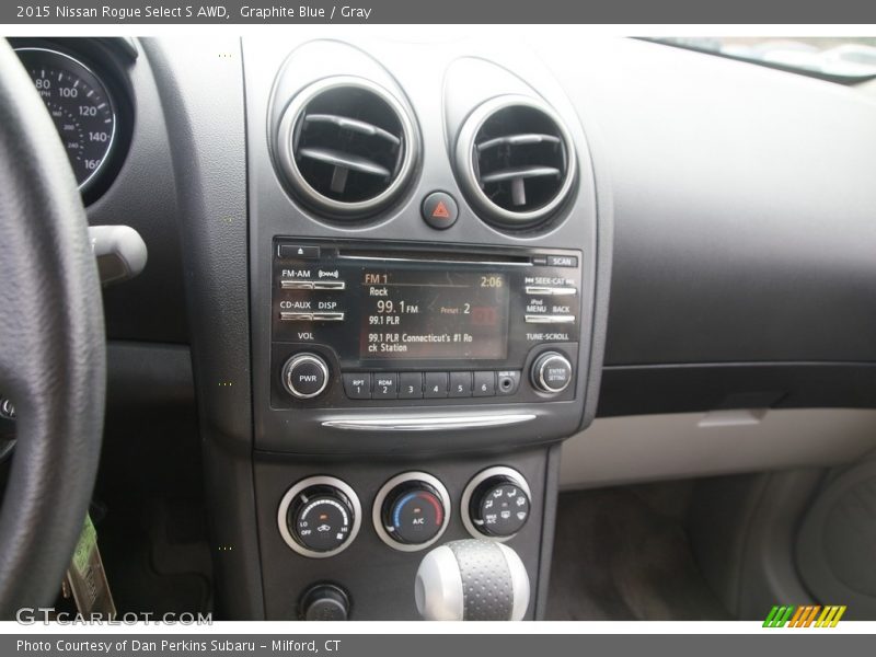 Graphite Blue / Gray 2015 Nissan Rogue Select S AWD