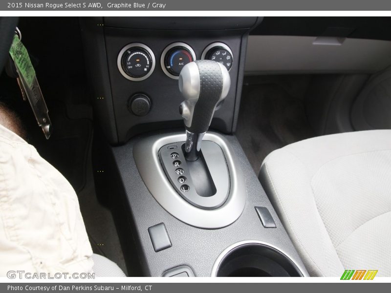 Graphite Blue / Gray 2015 Nissan Rogue Select S AWD