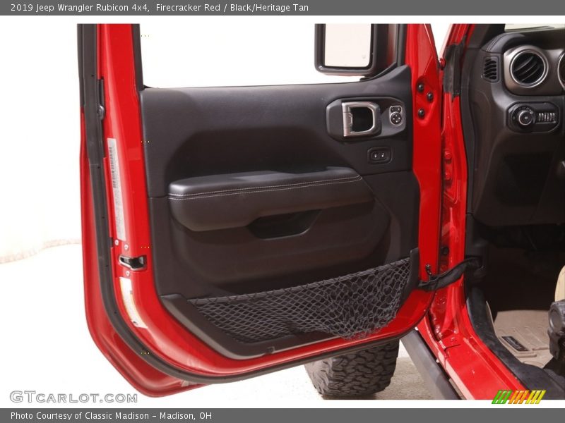 Firecracker Red / Black/Heritage Tan 2019 Jeep Wrangler Rubicon 4x4