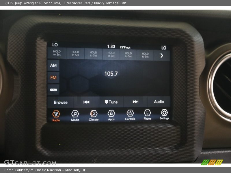 Firecracker Red / Black/Heritage Tan 2019 Jeep Wrangler Rubicon 4x4