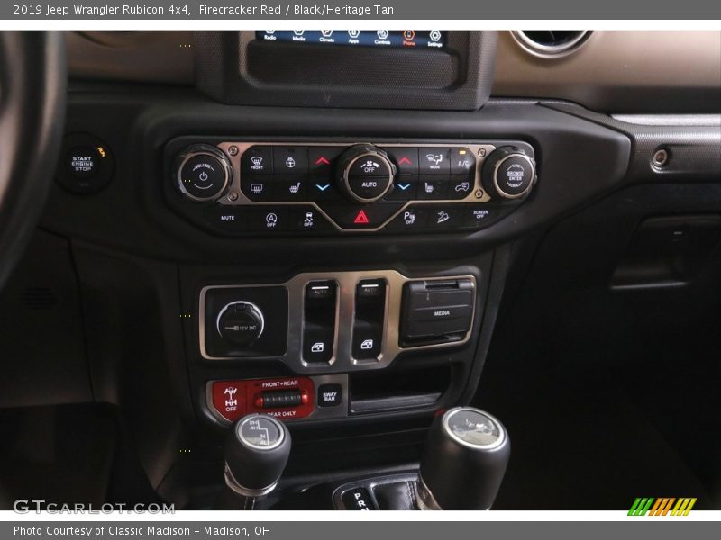 Firecracker Red / Black/Heritage Tan 2019 Jeep Wrangler Rubicon 4x4