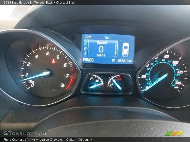 Tuxedo Black / Charcoal Black 2014 Ford Escape S