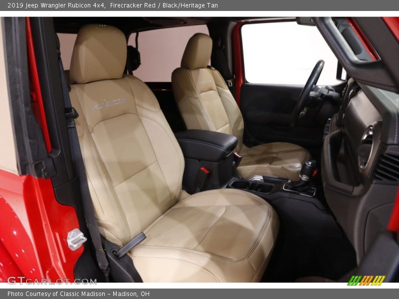 Firecracker Red / Black/Heritage Tan 2019 Jeep Wrangler Rubicon 4x4