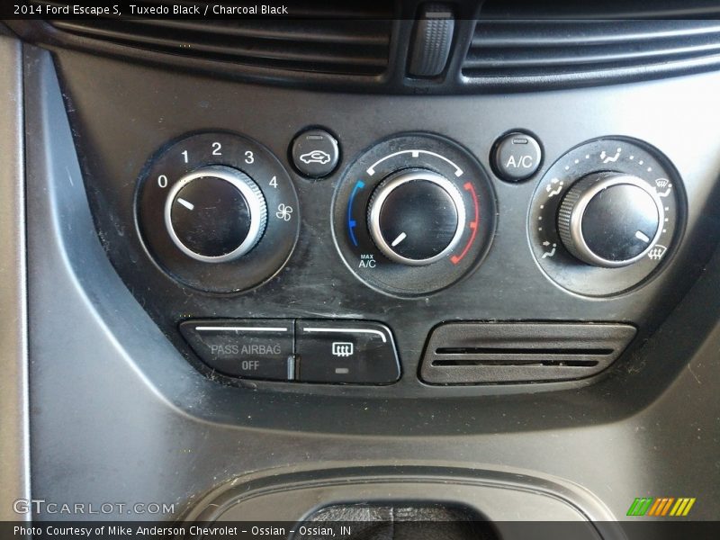 Tuxedo Black / Charcoal Black 2014 Ford Escape S