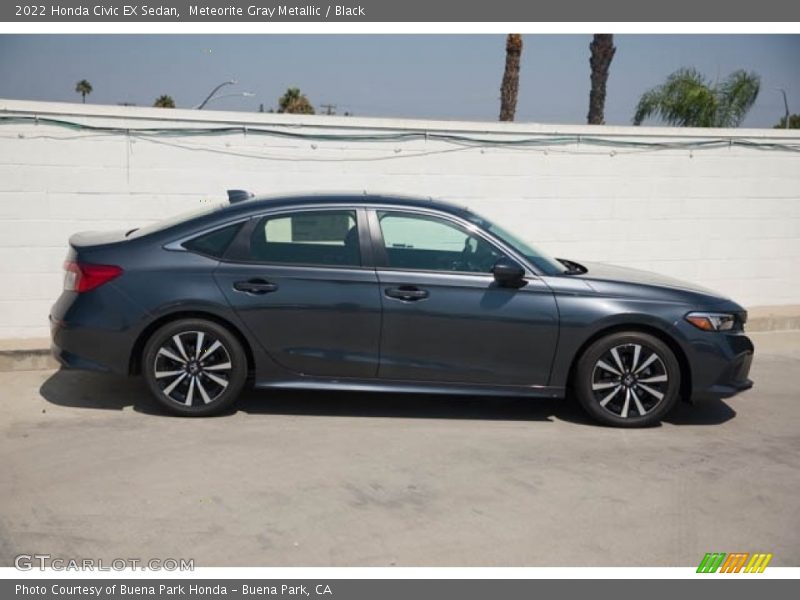  2022 Civic EX Sedan Meteorite Gray Metallic