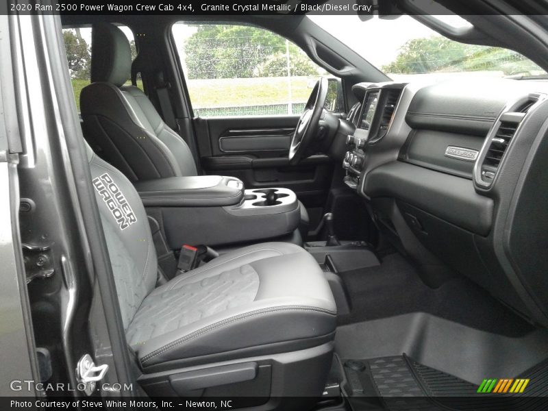 Front Seat of 2020 2500 Power Wagon Crew Cab 4x4