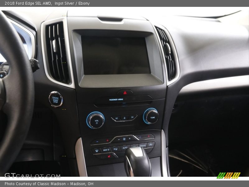 Ingot Silver / Ebony 2018 Ford Edge SEL AWD