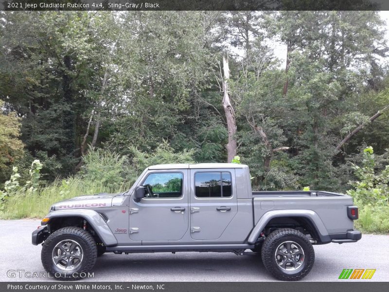Sting-Gray / Black 2021 Jeep Gladiator Rubicon 4x4