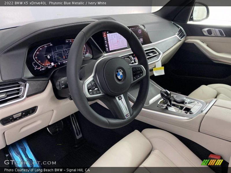  2022 X5 xDrive40i Ivory White Interior