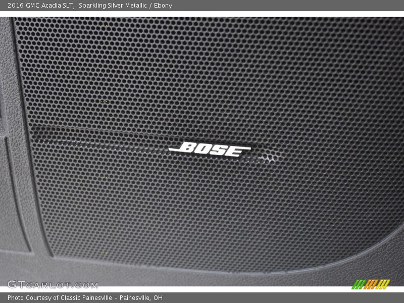 Sparkling Silver Metallic / Ebony 2016 GMC Acadia SLT