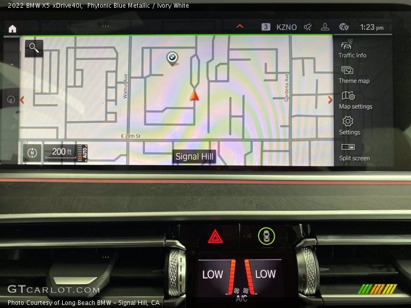 Navigation of 2022 X5 xDrive40i