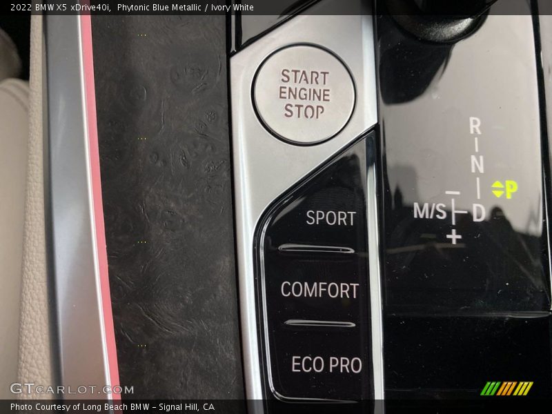 Controls of 2022 X5 xDrive40i