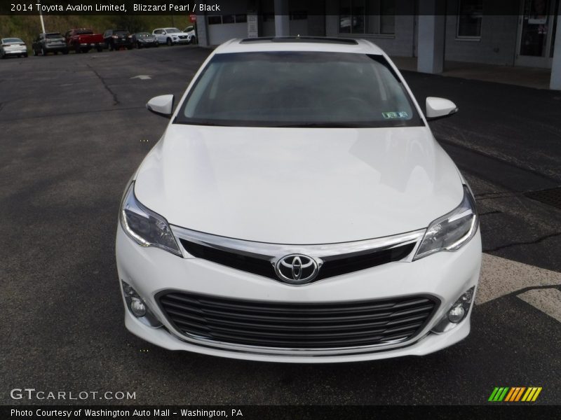 Blizzard Pearl / Black 2014 Toyota Avalon Limited