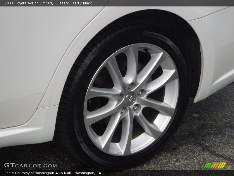 Blizzard Pearl / Black 2014 Toyota Avalon Limited