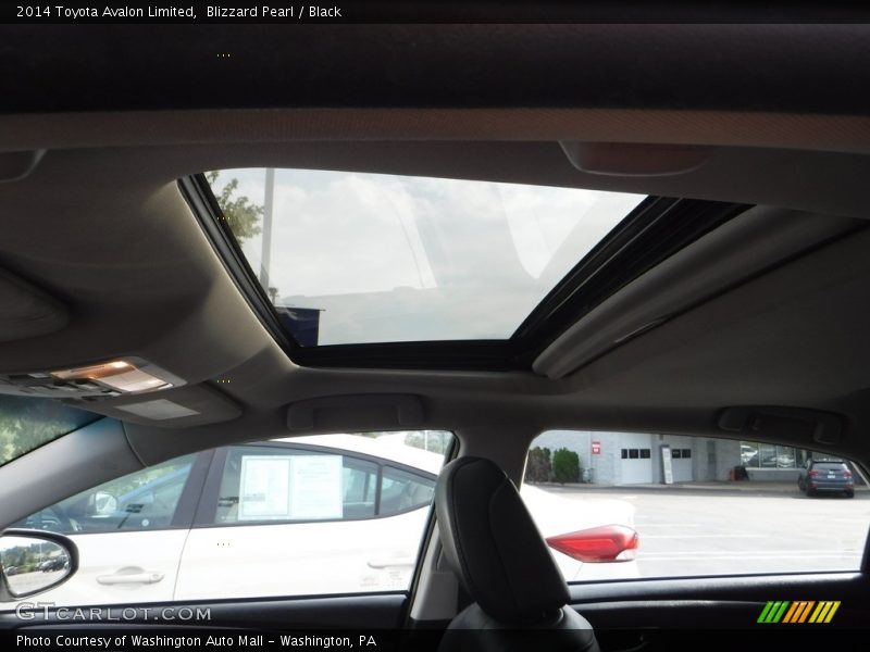 Blizzard Pearl / Black 2014 Toyota Avalon Limited