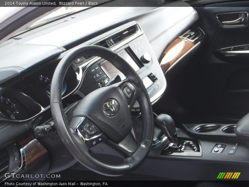 Blizzard Pearl / Black 2014 Toyota Avalon Limited