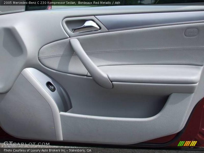 Bordeaux Red Metallic / Ash 2005 Mercedes-Benz C 230 Kompressor Sedan