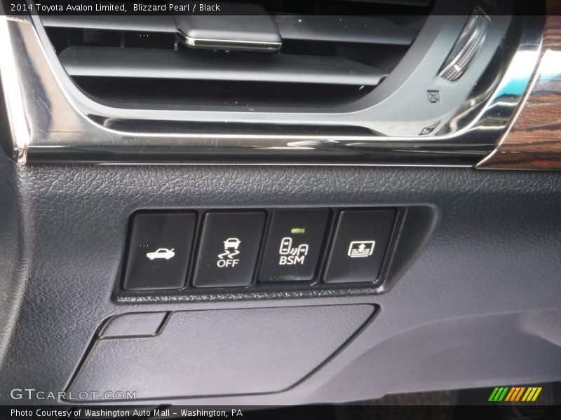 Blizzard Pearl / Black 2014 Toyota Avalon Limited