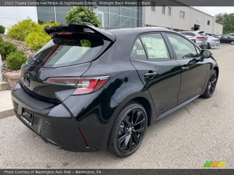  2022 Corolla Hatchback SE Nightshade Edition Midnight Black Metallic