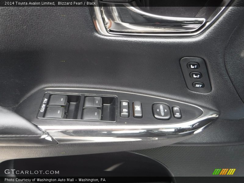 Blizzard Pearl / Black 2014 Toyota Avalon Limited