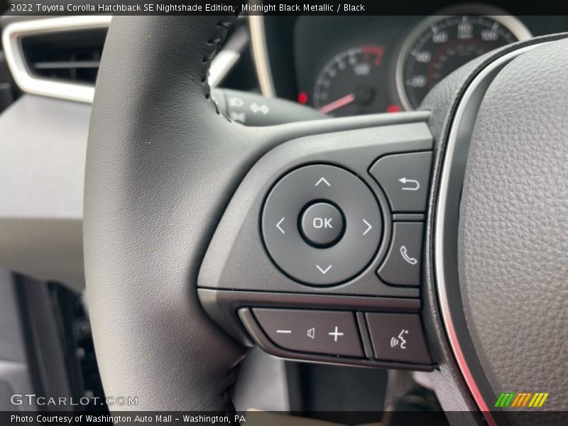  2022 Corolla Hatchback SE Nightshade Edition Steering Wheel