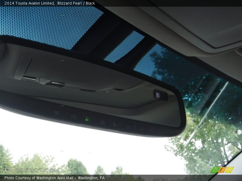 Blizzard Pearl / Black 2014 Toyota Avalon Limited
