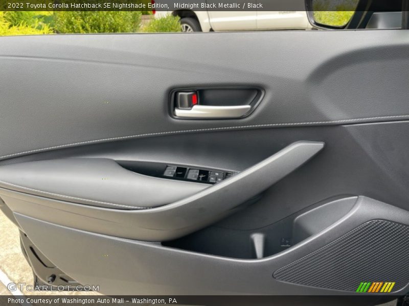 Door Panel of 2022 Corolla Hatchback SE Nightshade Edition