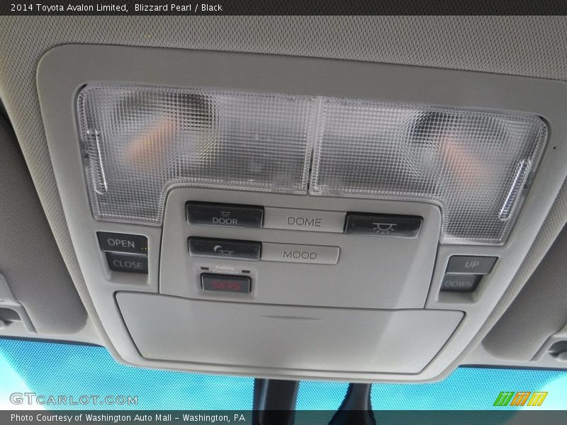 Blizzard Pearl / Black 2014 Toyota Avalon Limited