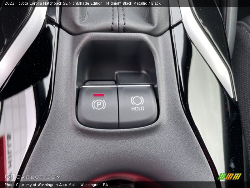 Controls of 2022 Corolla Hatchback SE Nightshade Edition