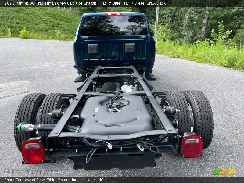 Patriot Blue Pearl / Diesel Gray/Black 2021 Ram 4500 Tradesman Crew Cab 4x4 Chassis