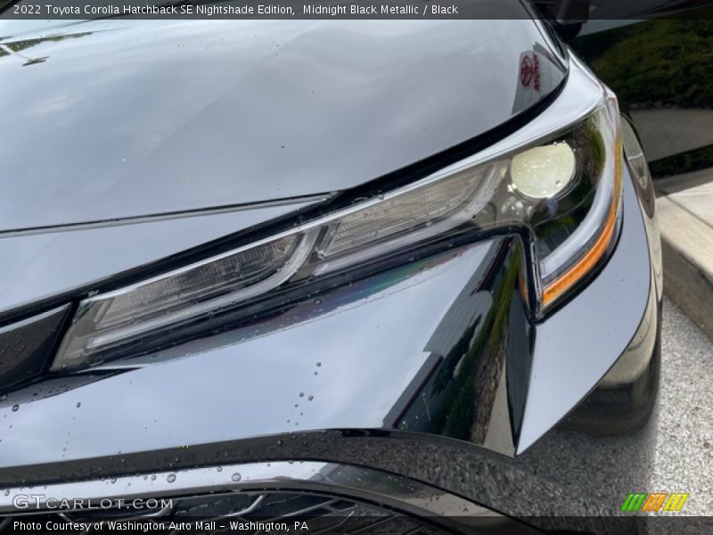Midnight Black Metallic / Black 2022 Toyota Corolla Hatchback SE Nightshade Edition